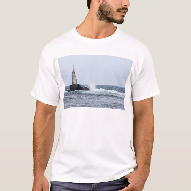 Camiseta Capa de mar com farol (Frente)