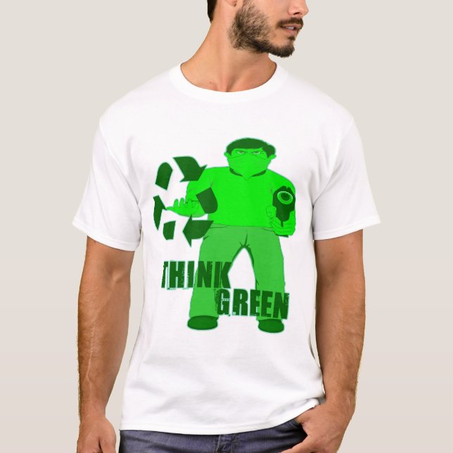 Camiseta CAPA DE MUGGIN -- O ladrão verde (Frente)