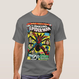 Camiseta Capa de Quadrinho do Incrível Homem-Aranha Marvelh