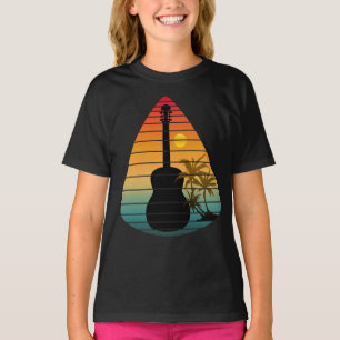 CAMISETA CAPA DE VIOLÃO TENDÊNCIA PÔR DO SOL