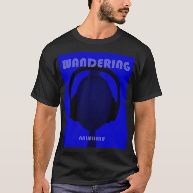 Camiseta Capa do álbum Wandering Blue (Frente)