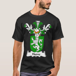 Camiseta Capa Hume Casaco de Braços da Família