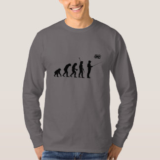 Camiseta Capa longa da evolução do zangão