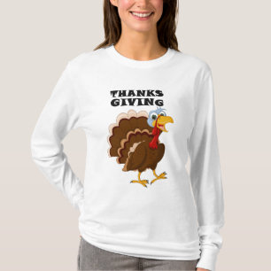 Camiseta Capa longa das mulheres do t-shirt do peru da