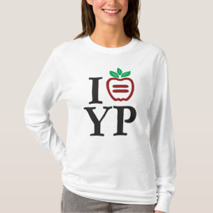 Camiseta Capa longa das senhoras do logotipo de NYULYP