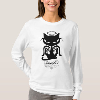 Camiseta Capa longa do AA Hoody das senhoras do