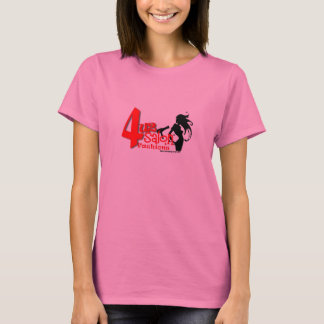 Camiseta Capa longa do salão de beleza 4u2 (rosa)