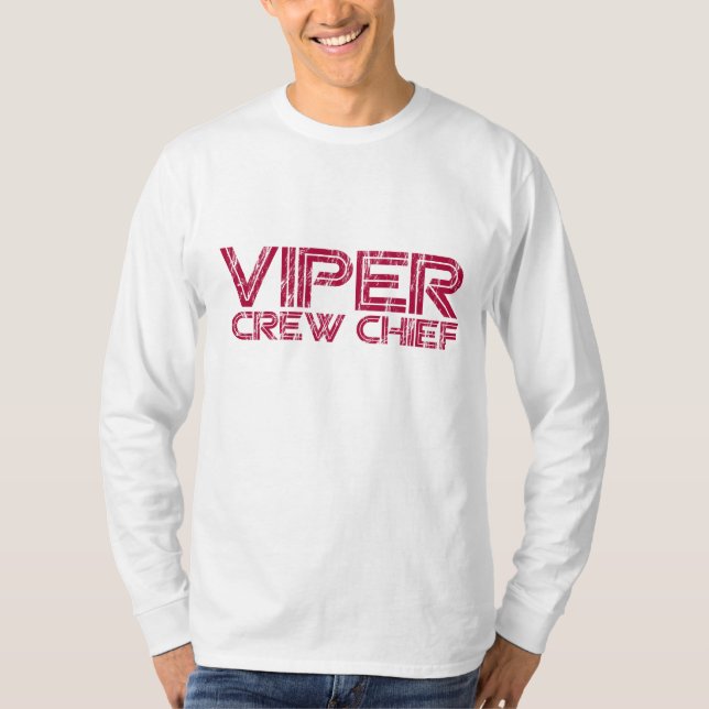 Camiseta Capa longa T dos homens do chefe de grupo da (Frente)