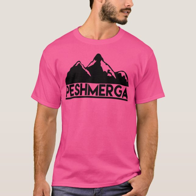 Camiseta Capa Peshmerga Baseball (Frente)