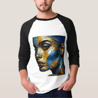Camiseta Capa Raglan Tee Com Expressão De Arte -2