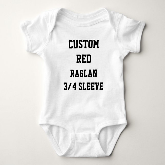 Camiseta CAPA RAID 3/4 para mulheres personalizadas (Frente)