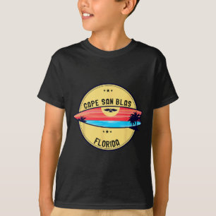 Camiseta Capa Retro San Blas Flórida Praia Surf Para Homens