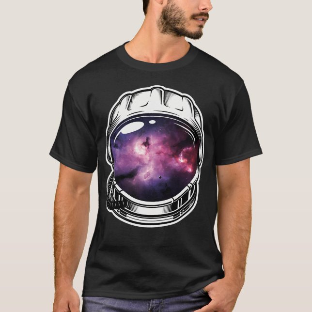 Camiseta Capacete Astronauta (Frente)