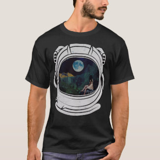Camiseta Capacete Astronauta - Explorar O Universo