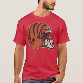 Camiseta Capacete Bengals dos anos 80