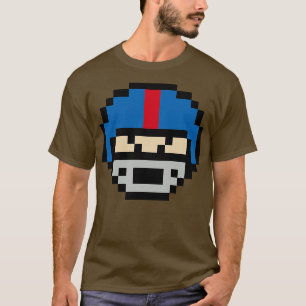 Camiseta Capacete de 8 bits Oxford