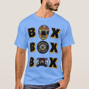 Camiseta Capacete de Carro de Corrida Fórmula Bo Bo Bo Pit