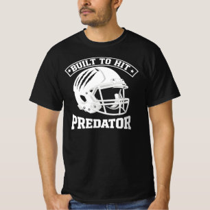 Camiseta Capacete de Futebol Americano com Marcas de Garra