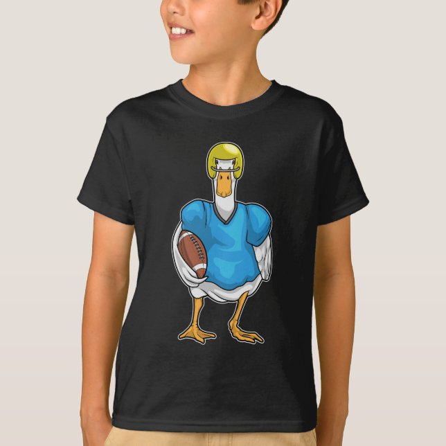 Camiseta Capacete de Futebol Americano Duck (Frente)