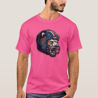 Camiseta Capacete de Futebol de Chicago