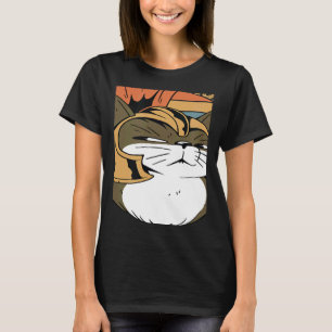 Camiseta Capacete de Soldado Romano Gato Fantasia Um Kit de