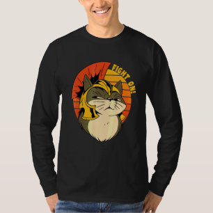 Camiseta Capacete de Soldado Romano Gato Fantasia Um Kit Ga