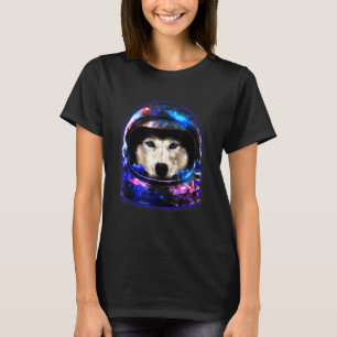 Camiseta Capacete do Astronauta da Galáxia do rouco