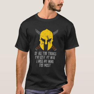 Camiseta Capacete Espartano Com Facas Cruzadas - Vete Milit