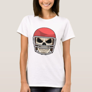 Camiseta Capacete Skull Futebol