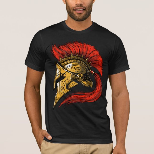 Camiseta Capacete Spartan (Frente)
