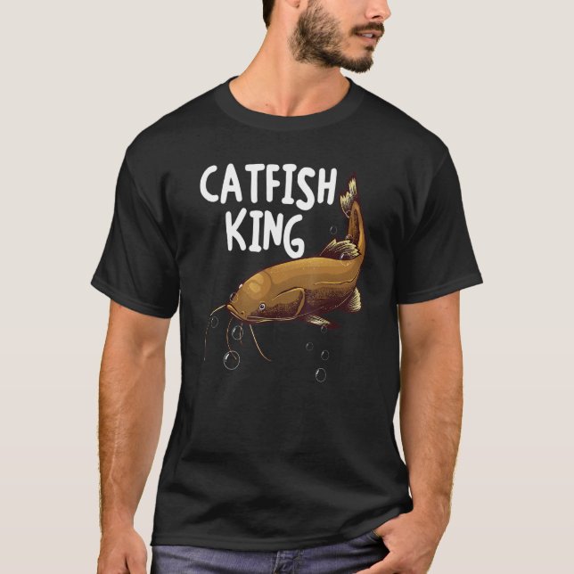 Camiseta Capacetes Pai Capacetes Caçadores de Pesca King (Frente)