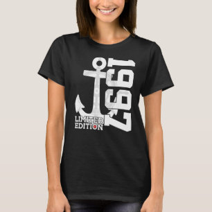 Camiseta Capacidade de 25 anos 1997 25 de marinheiro Aniver