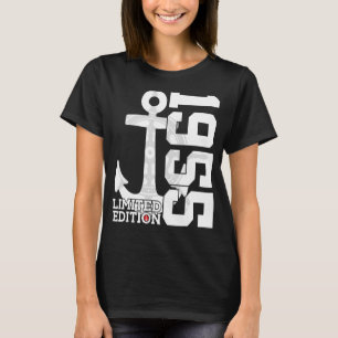 Camiseta Capacidade de 67 anos 1955 Sailor 67º aniversário