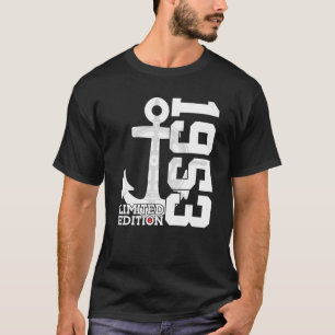 Camiseta Capacidade de 69 anos 1953 Sailor 69º aniversário