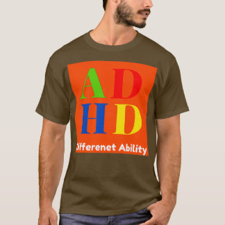 Camiseta Capacidade diferente do ADHD