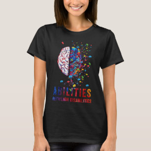 Camiseta Capacidades Superam Deficiências Educação Especial