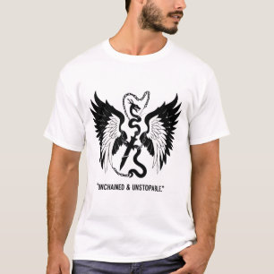 Camiseta Capacitação de Cobra e Design Wing