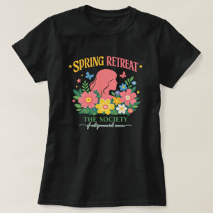 Camiseta Capacitando Mulheres Empreendedoras Design Floral