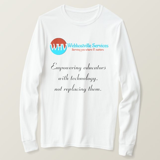 Camiseta Capacitar Educadores Através Da Tecnologia T-Shirt (Frente do Design)