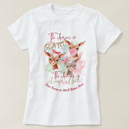 Camiseta CAPAS | A resposta é MAIS Caprinos