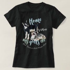 Camiseta CAPAS | Casa de anão nigeriana onde meus cabras es