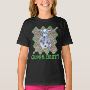 Camiseta CAPAS Cuppa Goat Engraçado