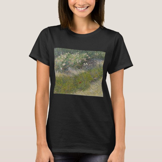 Camiseta Capas e borboletas de Vincent van Gogh (Frente)