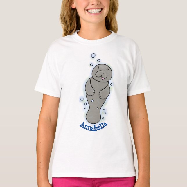 Camiseta Capateiro bonito com ilustração de bolhas (Frente)