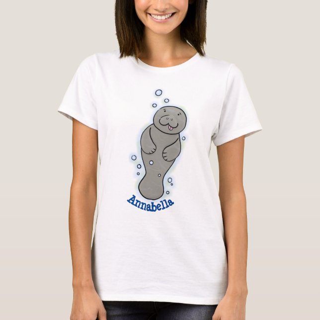 Camiseta Capateiro bonito com ilustração de bolhas (Frente)