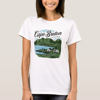 Camiseta Cape Breton Canada. Retro