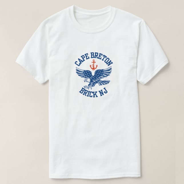 Camiseta Cape Breton Eagle (Frente do Design)