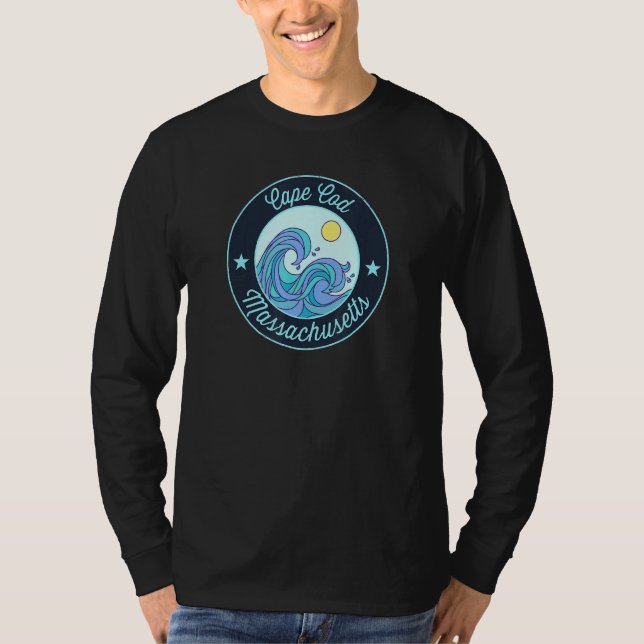 Camiseta Cape Cod Ma Massachusetts Lembrança Náutico Surfis (Frente)