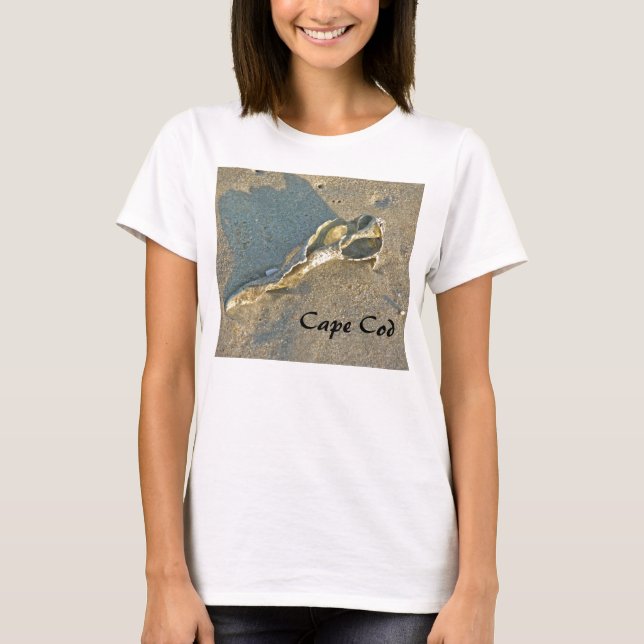Camiseta Cape Cod Massachusetts - Shell & Surf (Frente)