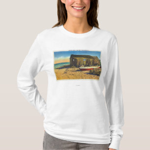 Camiseta Cape Cod, MassachusettsView de uma barraca da